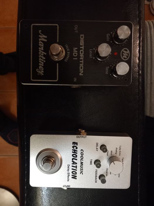 Pedais de efeitos para guitarra