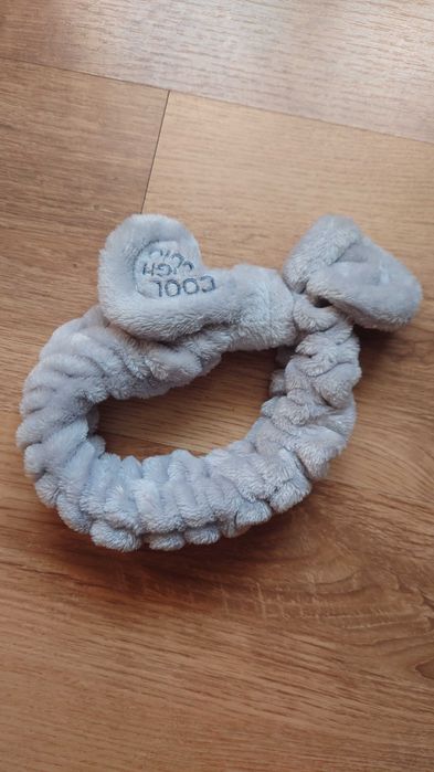 opaska do włosów kosmetyczna pluszowa uszy