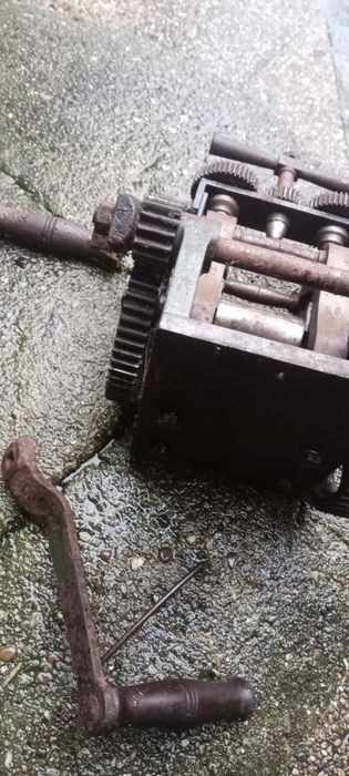 calandra para chapa manual