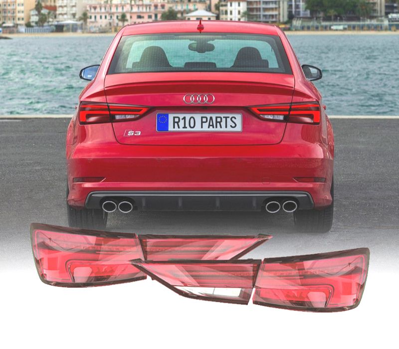 FARÓIS AUDI A3 8V 13-16 LOOK RESTYLING