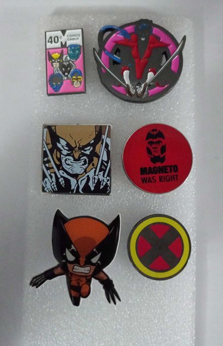Pins Marvel, DC, Star Trek, Star Wars, GoT, X-Files, Mortal Kombat