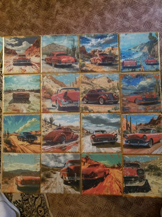 Винтажный декор. Автомобили.