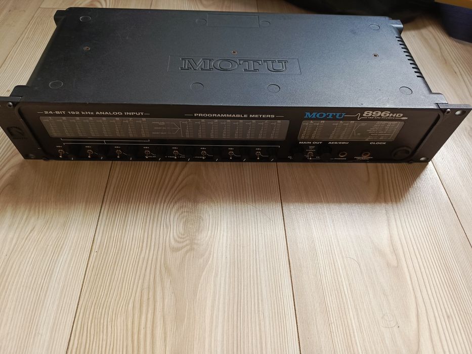 Motu 896HD interfejs , uszkodzony