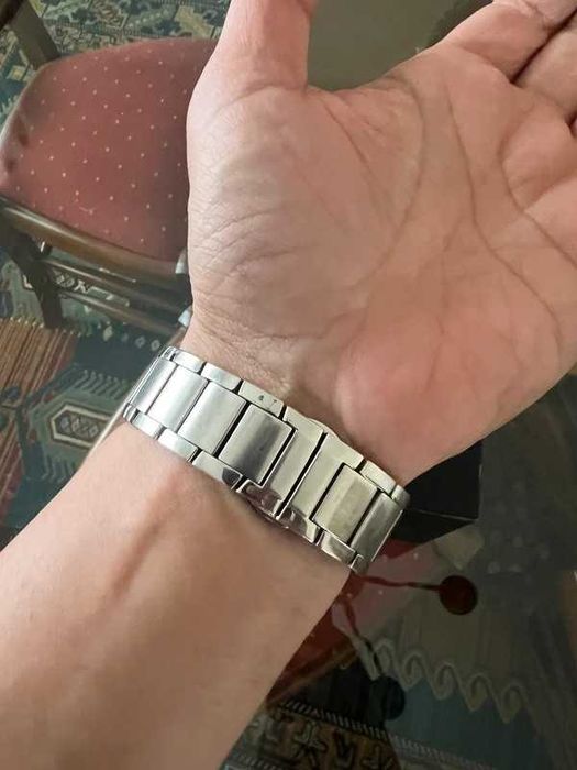 Relógio Emporio Armani prateado