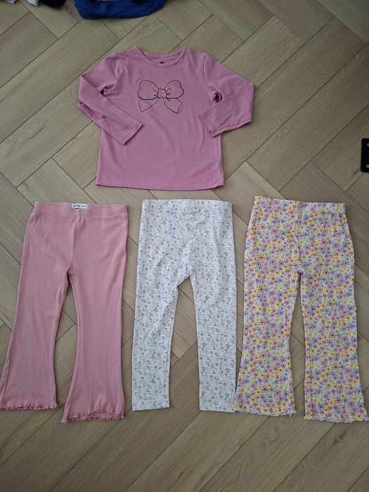 Zestaw dla dziewczynki pepco,h&m 98/104