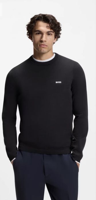 Бавовняний светер Boss