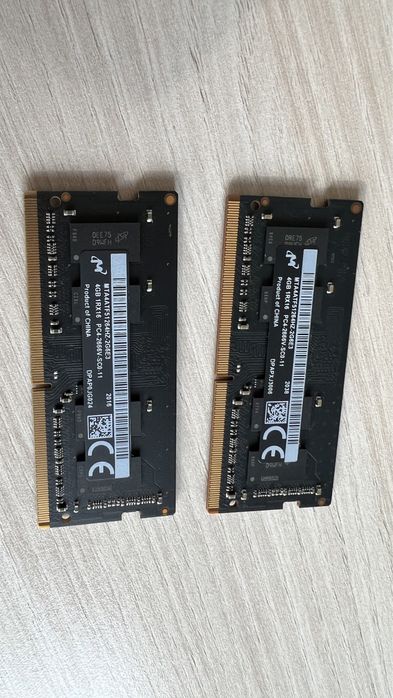 Pamięć ram 2x 4 GB mta4atf51264hz-2g6e3