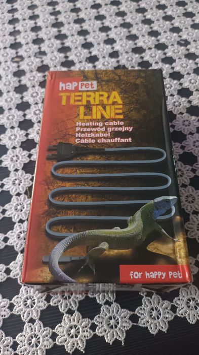 Kabel przewod grzejny silikonowy do terarium  hap pet terra line  80w