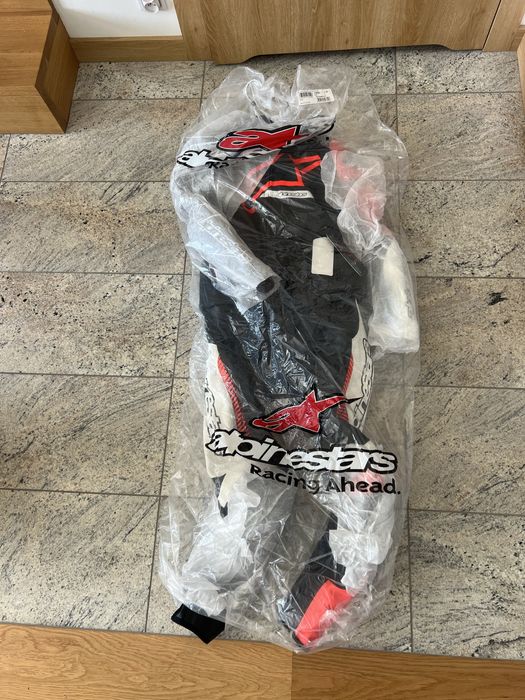 Kombinezon motocyklowy Alpinestars GP Force Phantom skóra r. 48