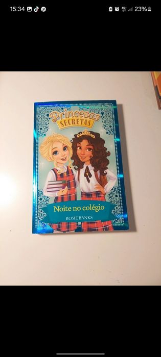 Livro: Princesas secretas- noite no colégio (livro 14)