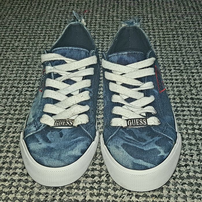 Nowe Guess tenisówki trampki Jeans dżinsy wkładka 24 cm