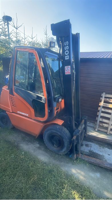 Wózek widlowy Steinbock Boss Udzwig 2.5 tony LPG