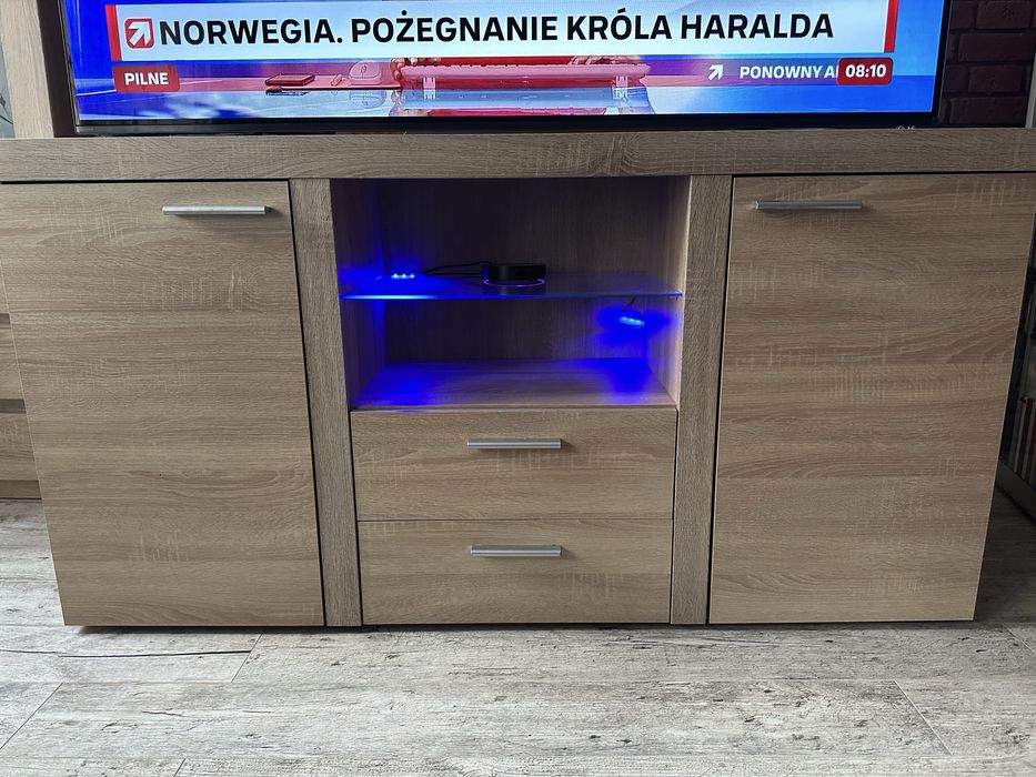 Komoda dab sonoma sliczna duza
