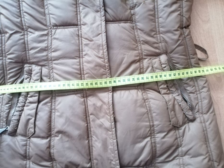 Brązowa zimowa kurtka M