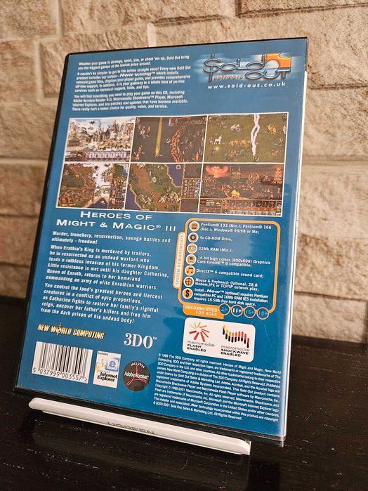 Jogo PC - 'Heroes of Might and Magic III'
