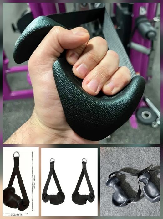 Pegas Ergonómica para puxa. Musculação Treino - Novas