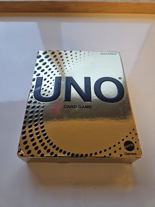 Mattel Uno Gold Edition JHB35