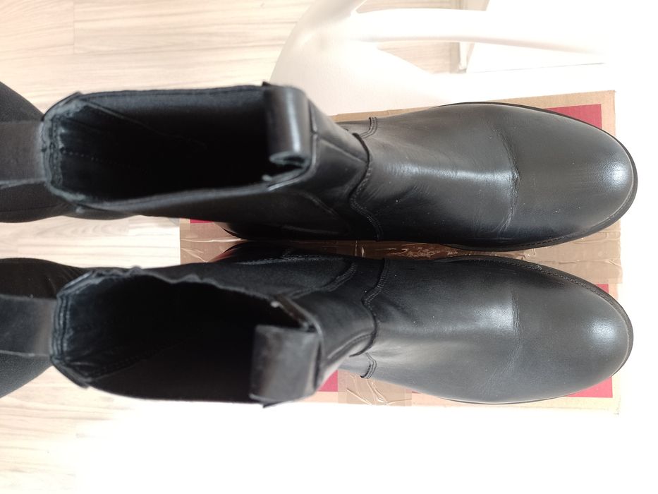 Botki skóra naturalna 37