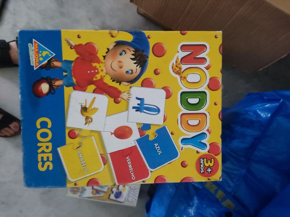 Conjunto de 6 jogos infantis