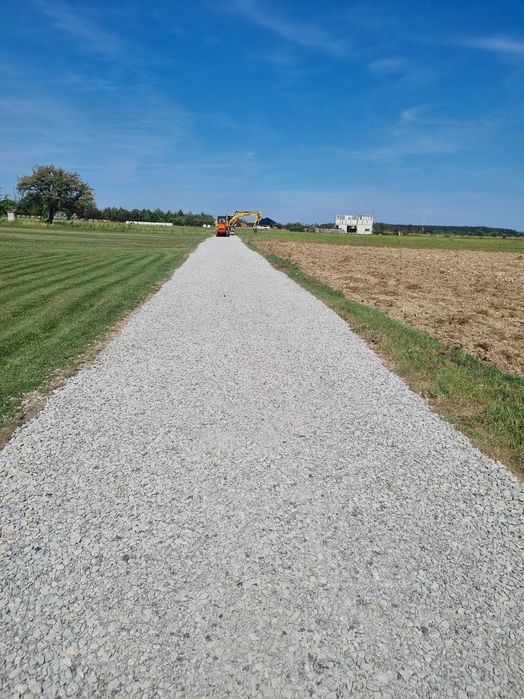 Usługi koparką minikoparka wozidlo wywrotka prace ziemne