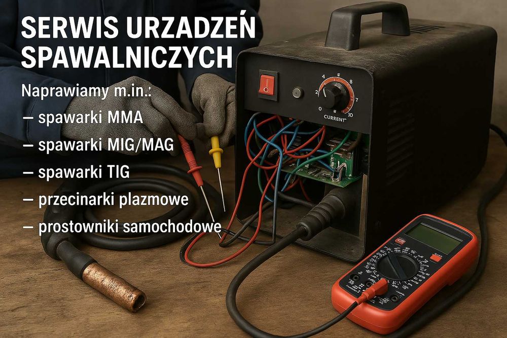 Naprawa Spawarek serwis urządzeń spawalniczych Magnum Sherman Ideal