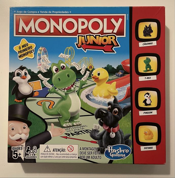 Jogo de Tabuleiro Monopoly Junior HASBRO