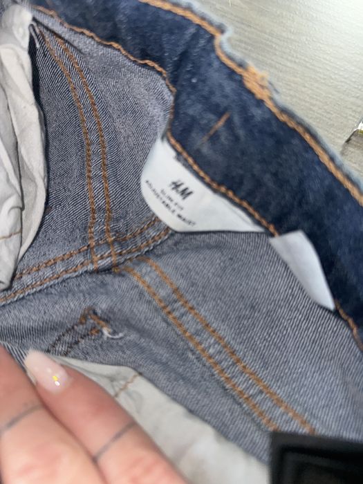 Spodnie H&M 128 jeans