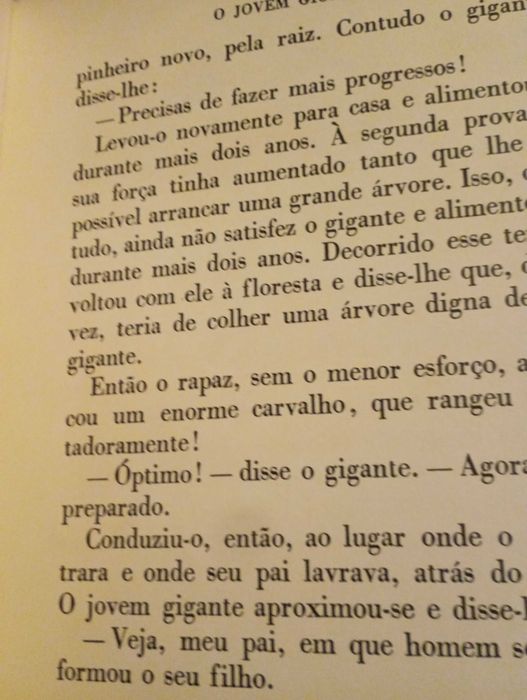 Livro Irmãos Grimm o jovem Gigante
