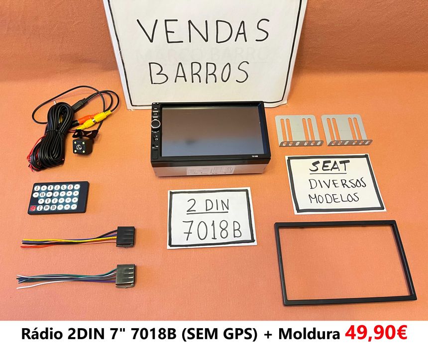 Rádio 2DIN • SEAT • Ibiza 6L • Arosa • Alhambra • Córdoba • Android
