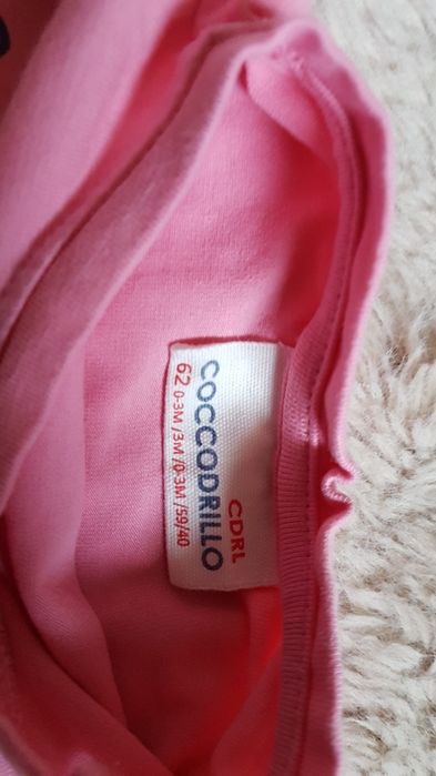 Sukienka letnia muszelka coccodrillo 62 jak nowa