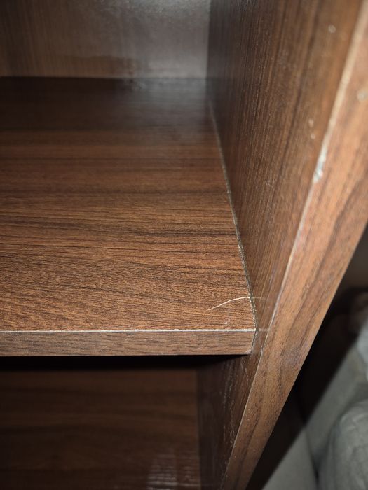 Sprzedam regał 190x89,5x33,5 ciemny brąz orzech foresta