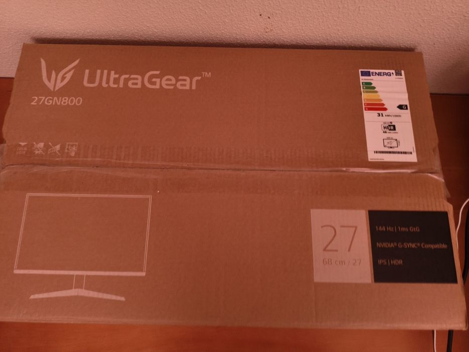 Vendo monitor Lg ultra gear 27gn800-b 144hz 1440p