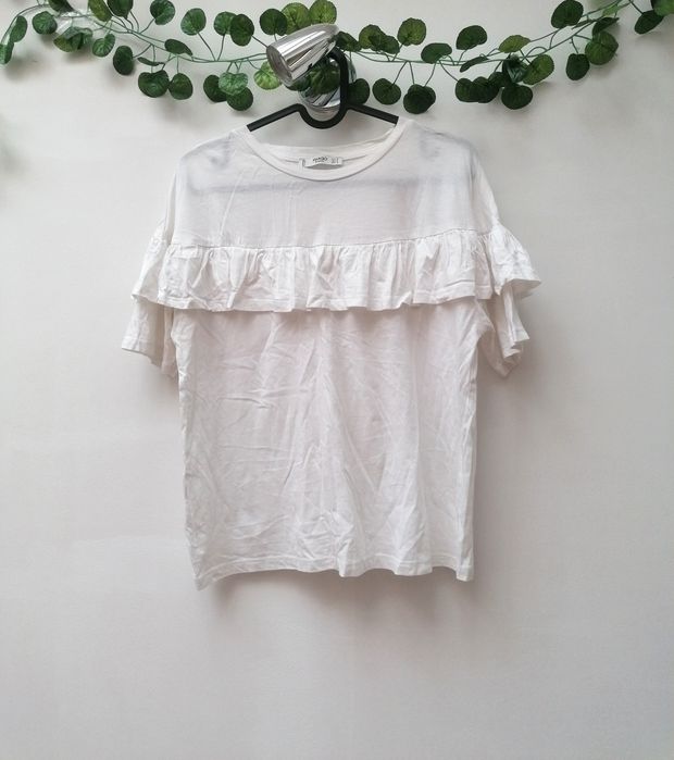 Camisola Branca de Manga Curta