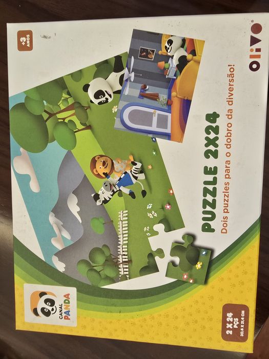 5 puzzles para crianças 3 a 6 anos