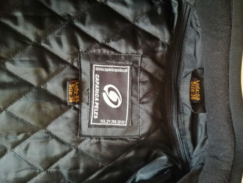 Casaco blusão motard Caparica Peles com protecção