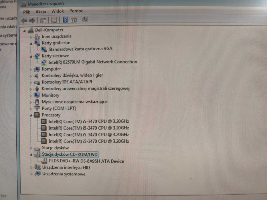 Komputer OPTIPLEX 9010 Monitor HP ZR24W