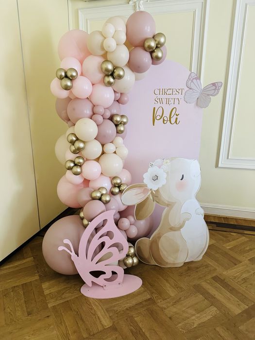 Dekoracja ścianka balony