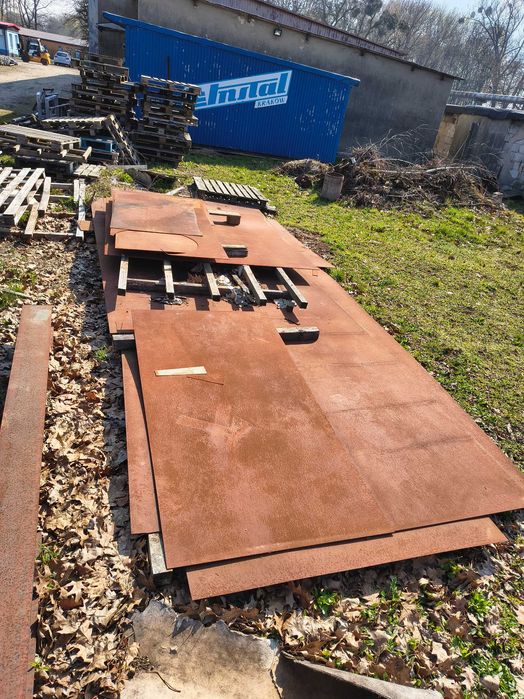Blacha czarna w gat. S235/S355/16Mo3 – różne rozkroje, grubości, formaty