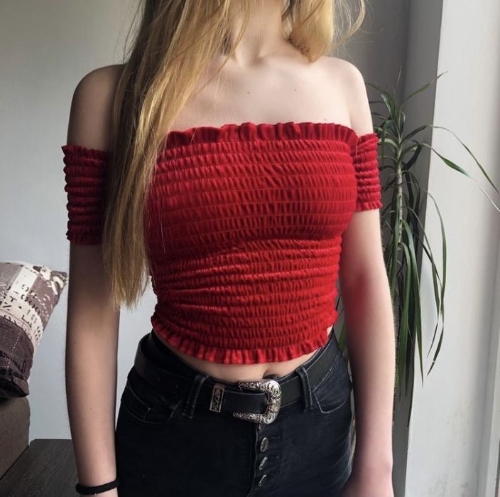 Топ красный