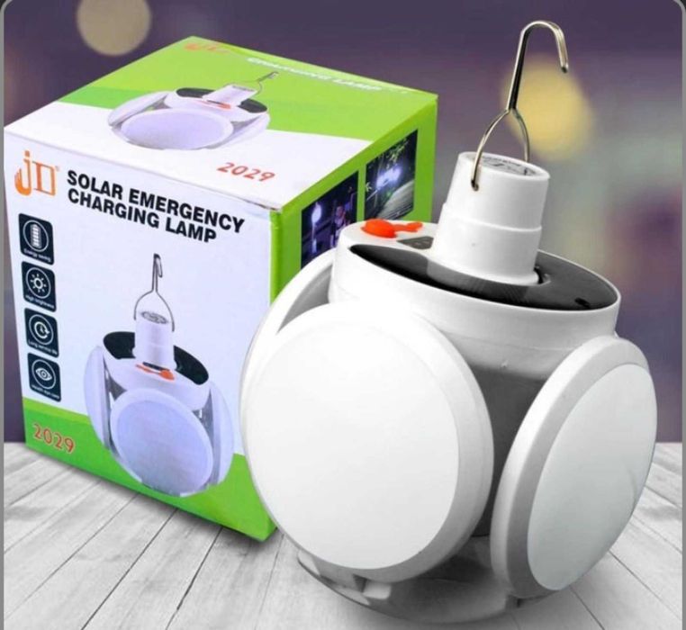 Ліхтар-лампа акумуляторна   сонячній батареї з USB зарядкою