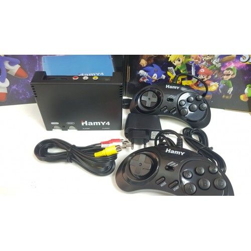 Приставка Sega 16bit+Dendy 8bit Hamy4 350 игр Батлтодс Денди Сега Ретр