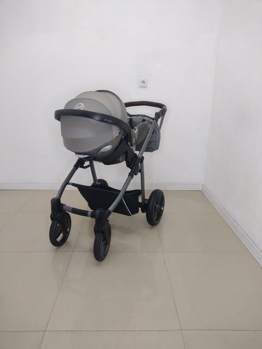 Wózek wielofunkcyjny 3w1 Bebetto Vulcano+Cybex Cloud Q