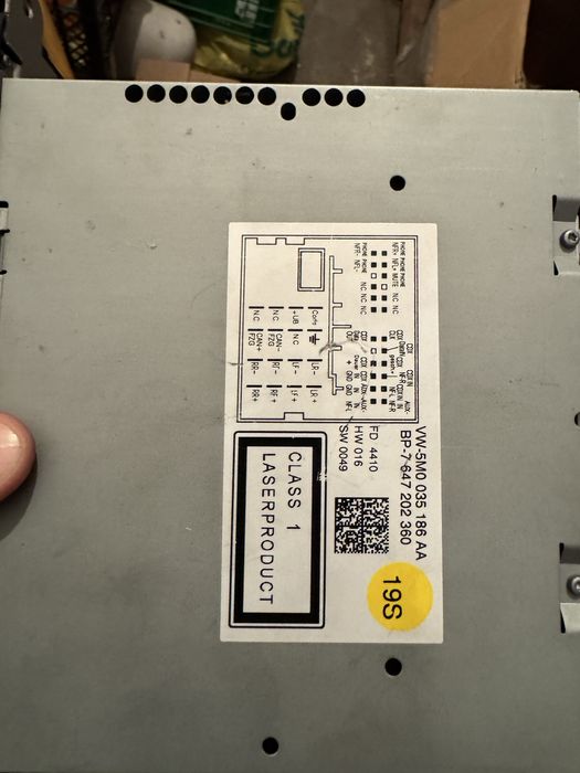 Магнітола до фольксваген