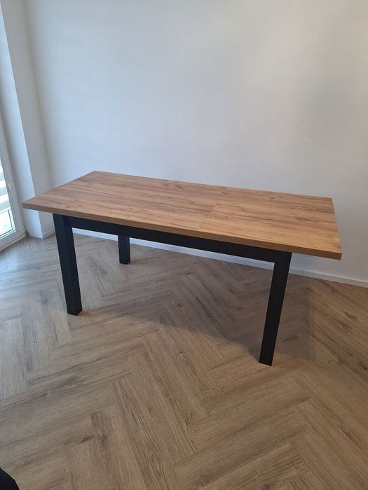 Stół Dab Craft zloty 130x80 rozkładany