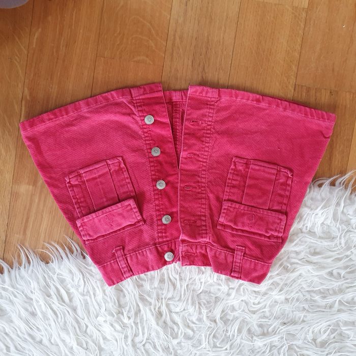 Różowa spódniczka mini