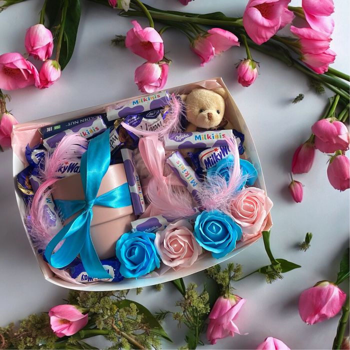 Подарунковий бокс,подарунок на новий рік, новорічний подарунковий бокс