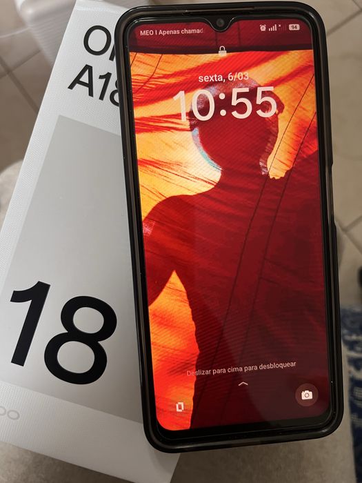 Oppo A18 novo ainda na garantia