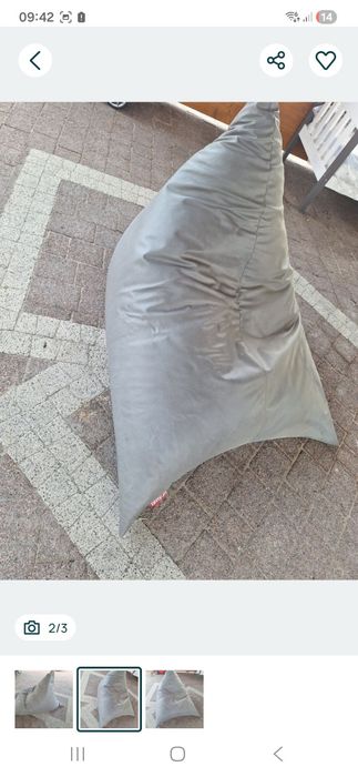 Pufa duża XXL    fatty
