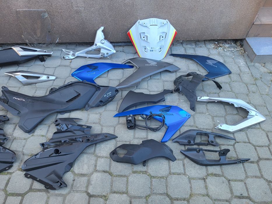 Honda nc700 nc 750x integra owiewka  plastik błotnik stelaz wydech nc 750  oslona
