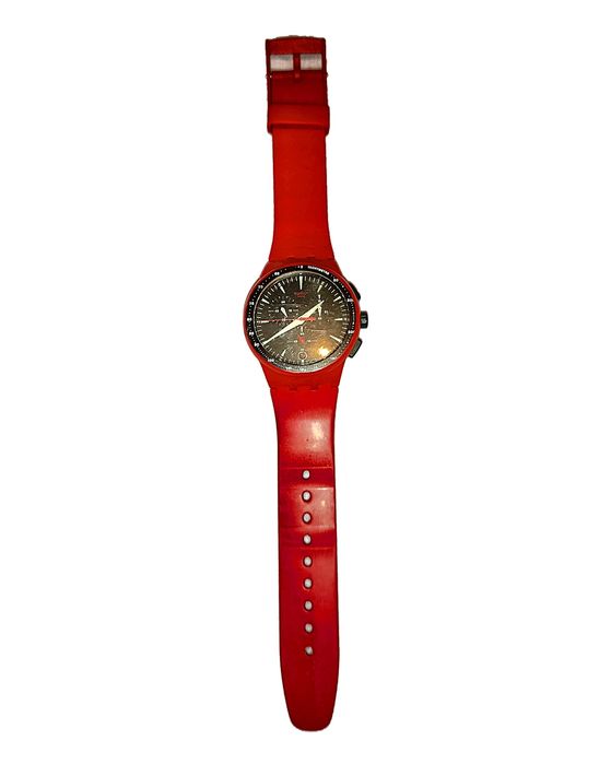 Relógio Swatch Chrono Vermelho - Vintage